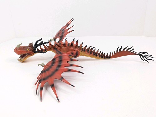 How to Train Your Dragon 15" Monstrous Nightmare Hookfang 2012 Figure - Picture 3 of 24