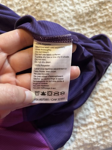 Outdoor Research Tank Top Women XL Echo Racerback Lightweight Singlet Purple - Picture 9 of 9