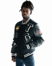 MENS Vintag Varsity Jacket Custom Letterman Coat with Embroidery Patches