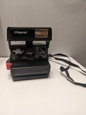 Vintage Polaroid 600 Business Edition Instant Film Camera w Strap