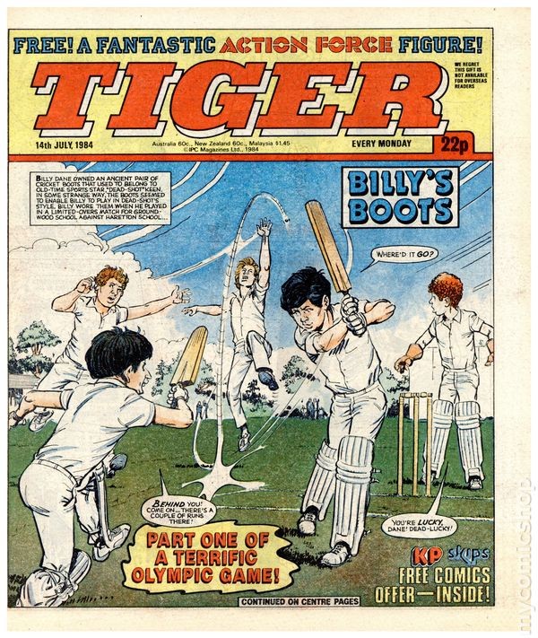 Tiger Jul 14 1984 VG/FN 5.0 Stock Image Low Grade