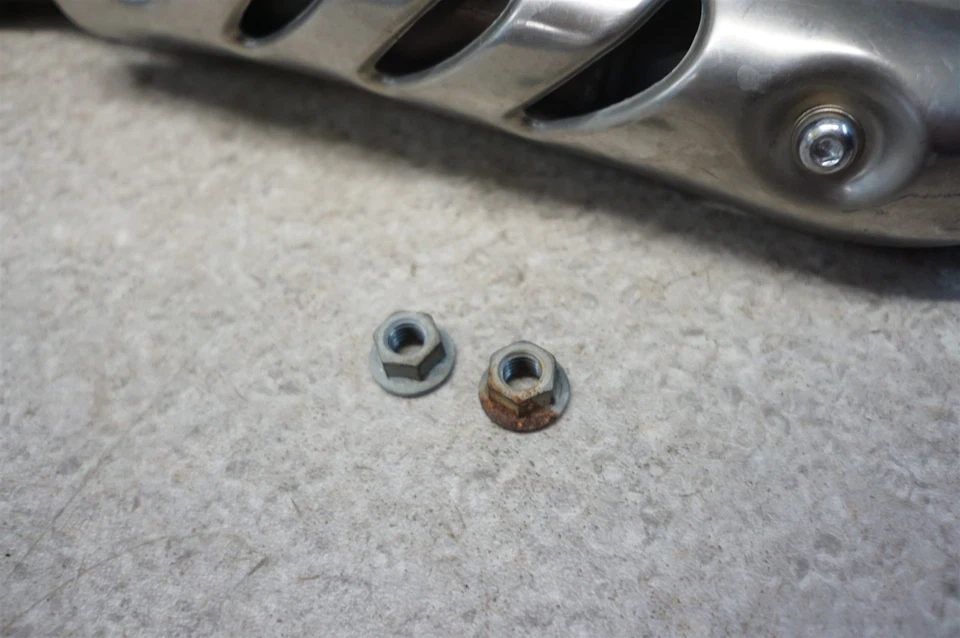 13 Kawasaki KX450F KX450 KX 450 2013 stock OEM tubo de escape Foto 2 de 4