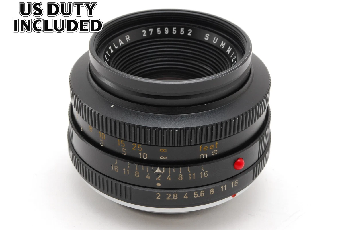 Leitz Summicron R 50mm F2.0 3カム Leicaライカ Leica SUMMICRON-R 50mm Focal f/2 Camera Lenses for sale | eBay