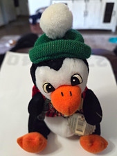 Coca-Cola Collectible Penguin Bean Bag Plush w/ Hang Tags MPN 0205 1999