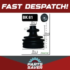 CV Joint Boot BK81 Shaftec C.V. Driveshaft Gaiter Genuine Top Quality Guaranteed