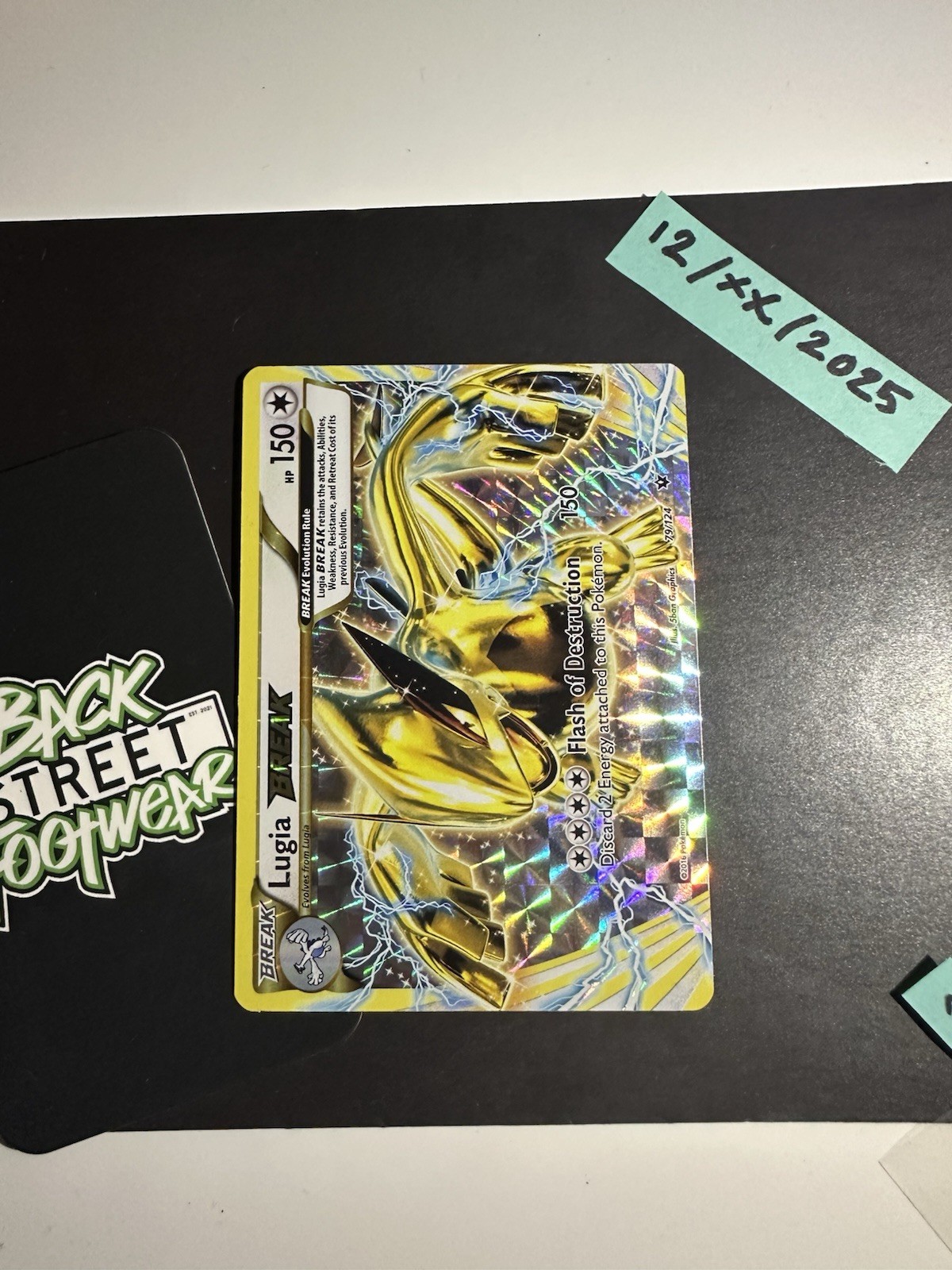 Lugia BREAK 79/124, Holo, XY Fates Collide, Pokemon TCG, Ultra Rare, 2016, NM