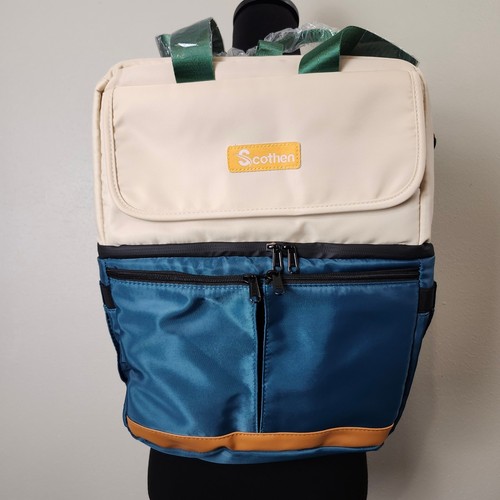 Scothen Backpack Cooler NEW Double Decker Insulated Leak Proof & Waterproof
