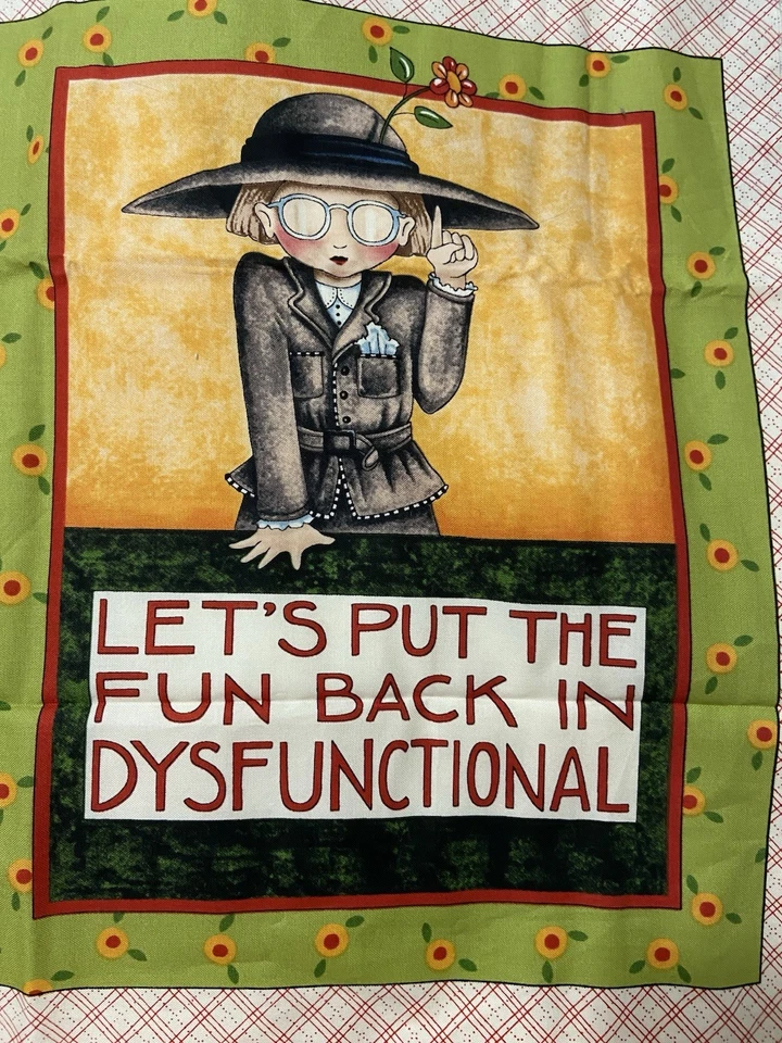 Mary Englebright Attitude Girls Panel 2008 Moda - Image 3 of 4