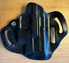 Desantis Speed Scabbard for the S&W M&P 9/40, .45C w/ LTG-760 - BLACK Left Hand