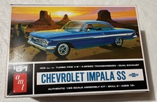 AMT 1961 Chevy Impala SS 1:25 Model Kit - Open Box Complete