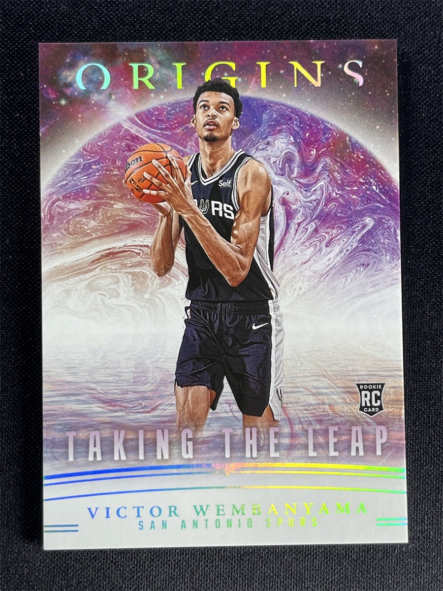 2023-24 Panini Origins Victor Wembanyama #19 Taking The Leap Rookie RC Spurs
