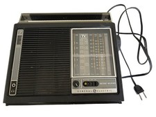 Vintage General Electric GE 7-2964 7-Band TV Sounds Radio Fully Working