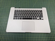 Apple MacBookPro A1398 2015 Palmrest Keyboard Trackpad Battery e351