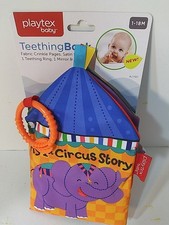 Playtex Baby Teething Book My 1st Circus Story 1-18 Months
