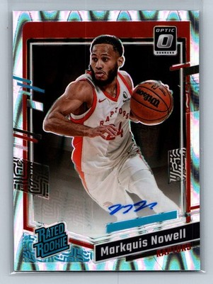 2023-24 Donruss Optic Markquis Nowell Optix Auto RC