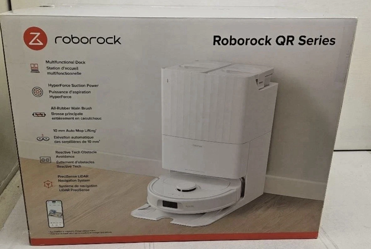 Roborock QRT78 Robotic Vacuum and Mop with Multifunction Self-Empty Dock
Opens in a new window or ta