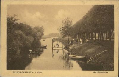Friedrichstadt Eider Binnenhafen