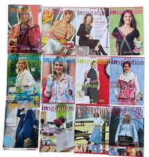12 Hefte BERNINA Inspiration ältere Jahrgän...