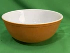 Large Orange Pyrex Bowl #404