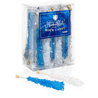 Hannukah Rock Candy Sugar Sticks - Kosher Certified - 18 Individually Wrapped Tr