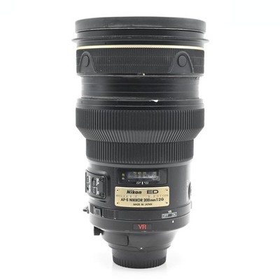 Nikon Nikkor AF-S 200mm f2 G ED SWM VR IF Lens AFS *Read #615