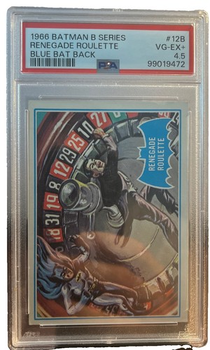 1966 A&BC Batman Blue Bat #12B