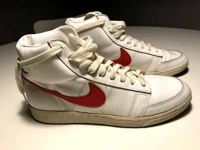 Nike Blazer Mid OG 1983 Vintage White Red US11 Taiwan 831012FT Original