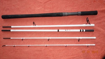 Spinrute, Angelrute Shimano Yasei STC Monster in weiß; 28-110 Gr, TL ca 70cm