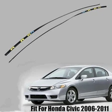 Molding L&R Drip Side Set 73168-SNA-013 73158-SNA-013 For HONDA CIVIC 2006-2011