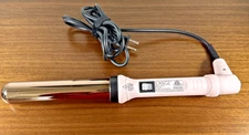 L'ange  Hair Curling Wand HT015B 1.25” Blush Pink Lange Curling Iron Tested