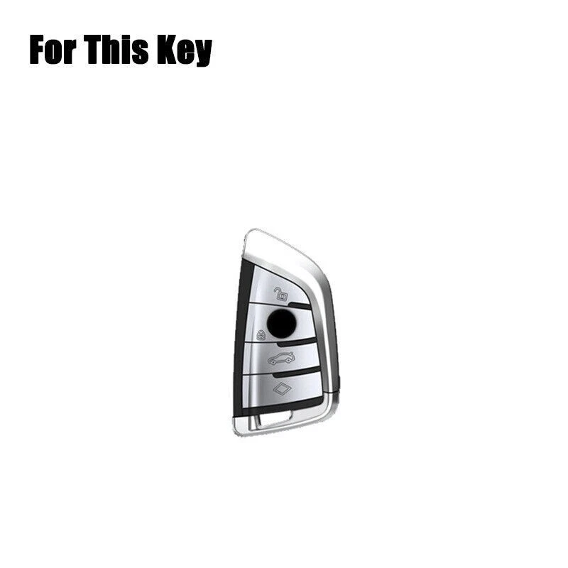 Capa chaveiro carro liga zinco para BMW X1 X2 X3 X4 X5 X6 X7 1 2 3 4 5 6 7 M5 - Imagem 2 de 4