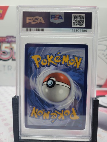 Pokemon Turtonator 146/142 Sv07 2024: Stellar Crown Holo PSA 9 - Imagen 2 de 2