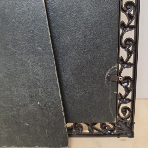 Vintage Metal Filigree Picture Frame 8x10 Victorian Gold Scroll Fillagree - Picture 11 of 11