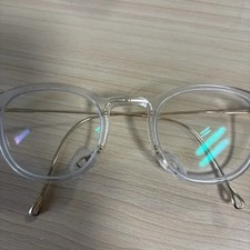 Doctor Co Clear Frame Glasses, Titanium Nose Pad, Unused Official