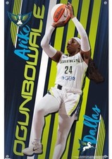 WNBA Dallas Wings Player Arike Ogunbowale Poster 22.375 X 34 Rolled Sealed