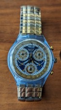 Orologio da polso Swatch Chrono New La Reine Prochaine SCN114 1995 Vintage - Made in USA