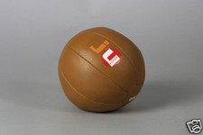 Medizinball 5Kg aus Leder, von Ju Sports. Schlagkraft, Fitness, Kraft, Ausdauer