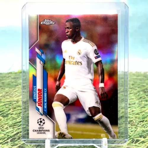 2019-20 Topps Chrome UCL Refractor #33 Vinicius Junior Vini Jr