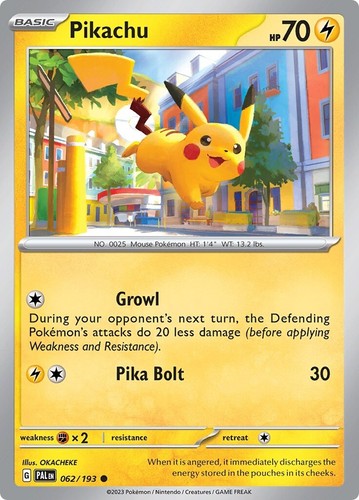 (4) Pikachu Cards Lost Origin, Silver Tempest, Paldea Evolved, Pokemon GO TCG NM - Picture 8 of 8