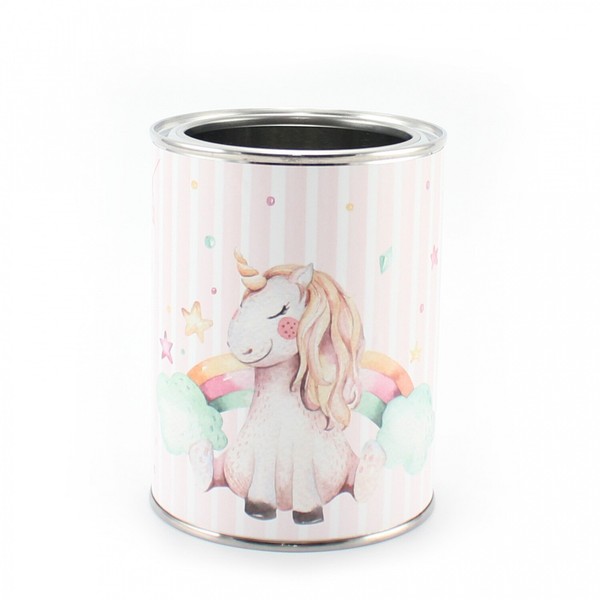 Stiftebecher Einhorn Rosa Weiß - Kinder StifteköCher Stiftehalter-image