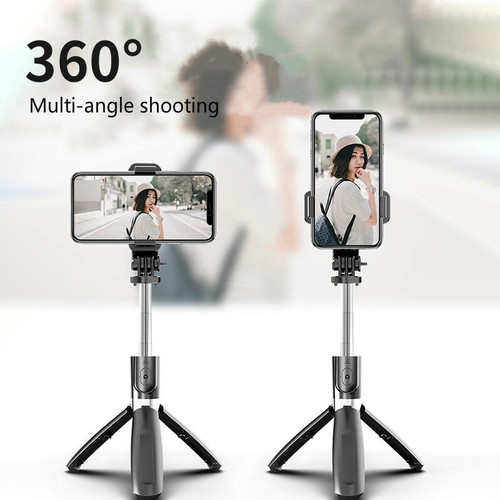 Bluetooth Scalable Selfie Stick Extension Pole with Tripod Cellphone Holder - Picture 8 of 14