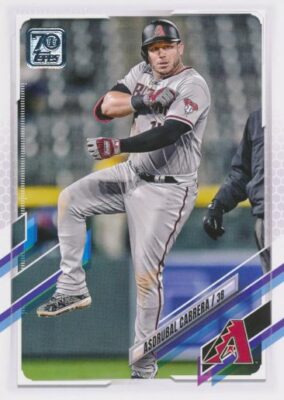 2021 Topps Update #US279 ASDRUBAL CABRERA - Arizona Diamondbacks