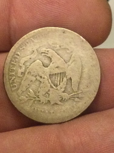1891 Seated Liberty Quarter - Picture 2 of 2