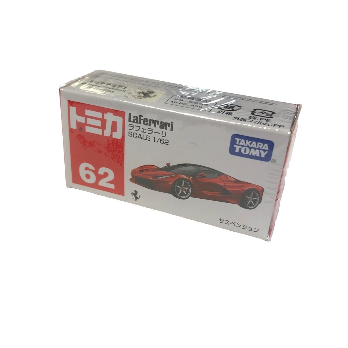 Takara Tomy TOMICA #62 LAFERRARI 1/62 SCALE NEW IN BOX From Japan