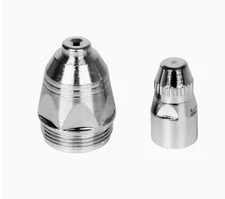 1Pcs P80 nozzle hole 1.3mm+1pc P80 electrode Air plasma cutting machine fitting