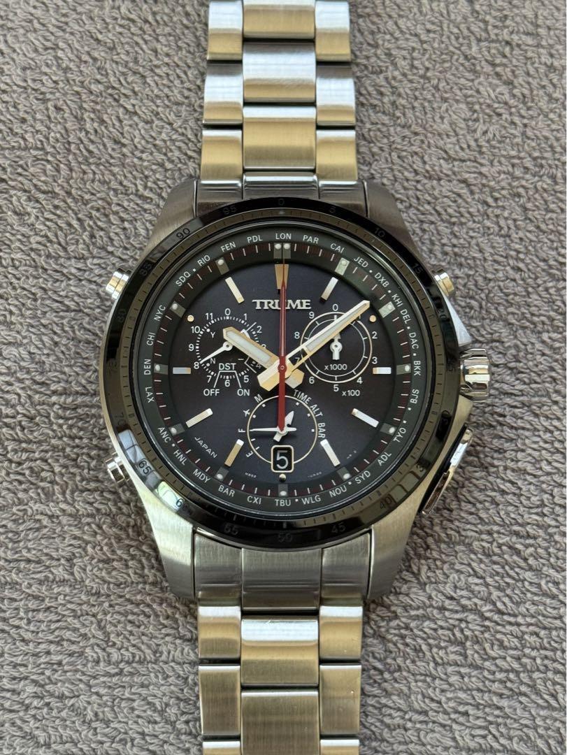 Seiko Epson Trume TR-MB5004 Solar GPS Multifunction Watch | eBay Seiko Epson Trume TR-MB5004 Solar GPS Multifunction Watch | eBay