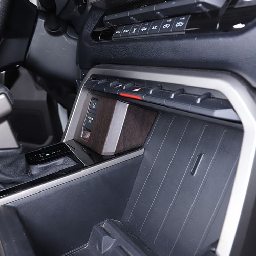 Marco de rompemanos eléctrico de madera de roble ABS cubierta de moldura para Toyota Tundra/Sequoia 2022+ - Imagen 12 de 12