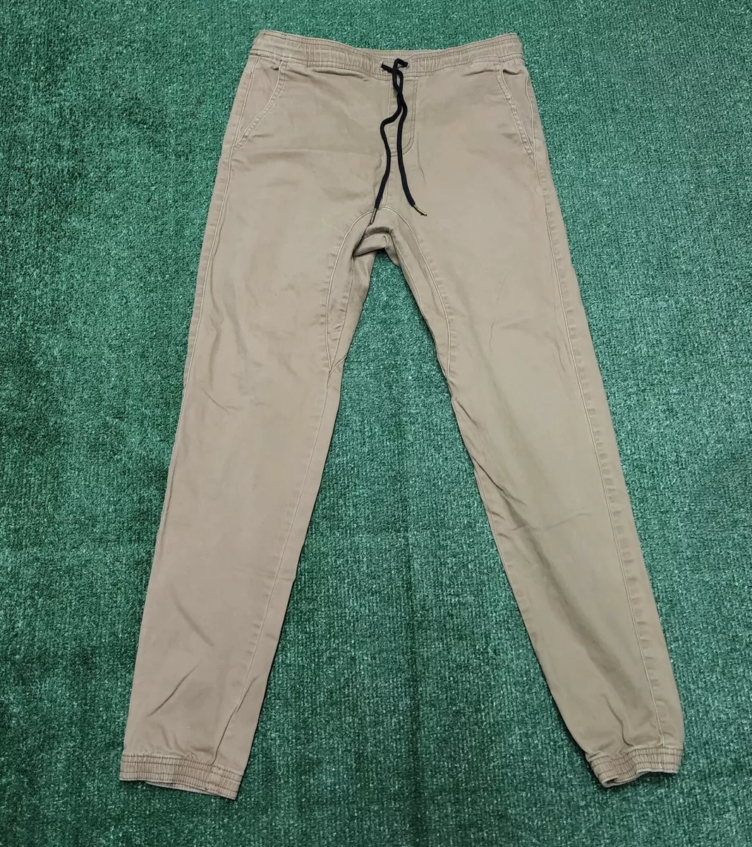 Charles and a half mens twill jogger pants sales