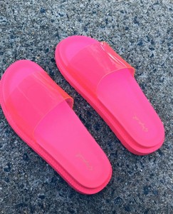 qupid neon sandals