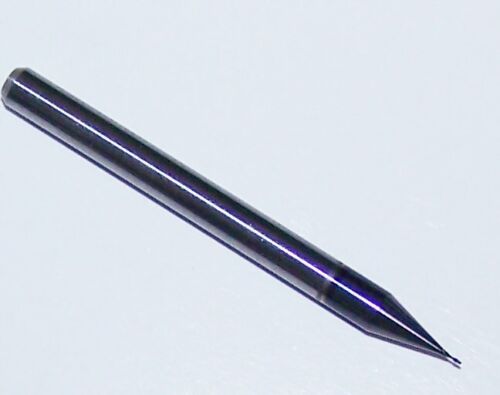 (.0120") CARBIDE CARBIDE END MILL 2 FLUTE AlTiN COATED 1610-0120L036 USA MADE - Picture 2 of 2